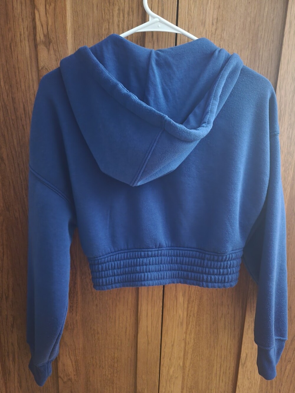 Rue21 Womens XL Blue Crop Top Hoodie - Picture 3 of 7